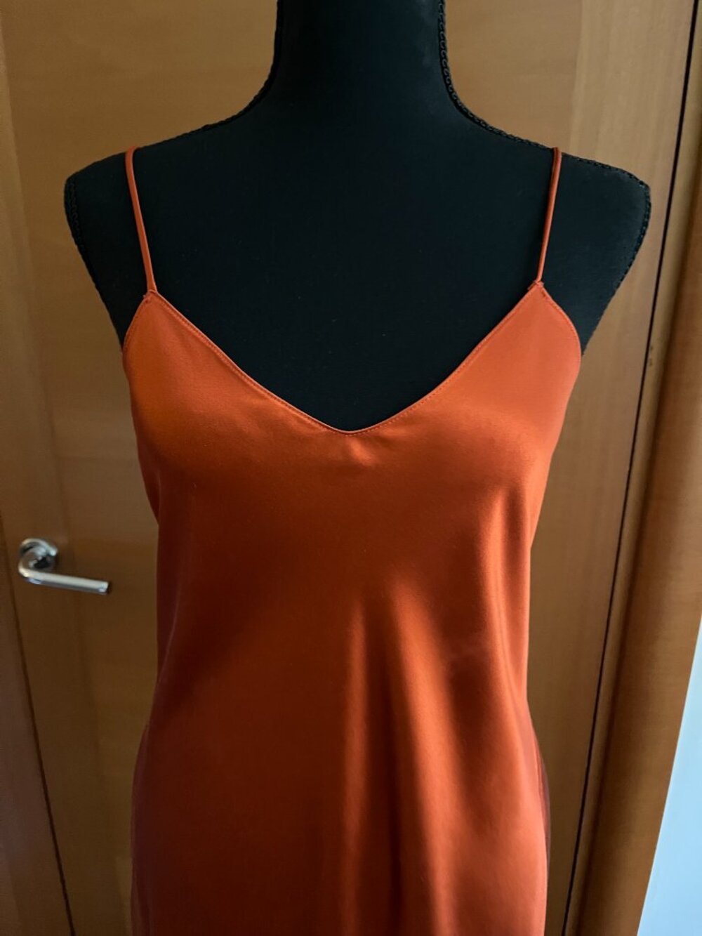 Polo Ralph Lauren Luxe Mulberry Silk Sz. 6 Slip Dress NWOT - Picture 8 of 10